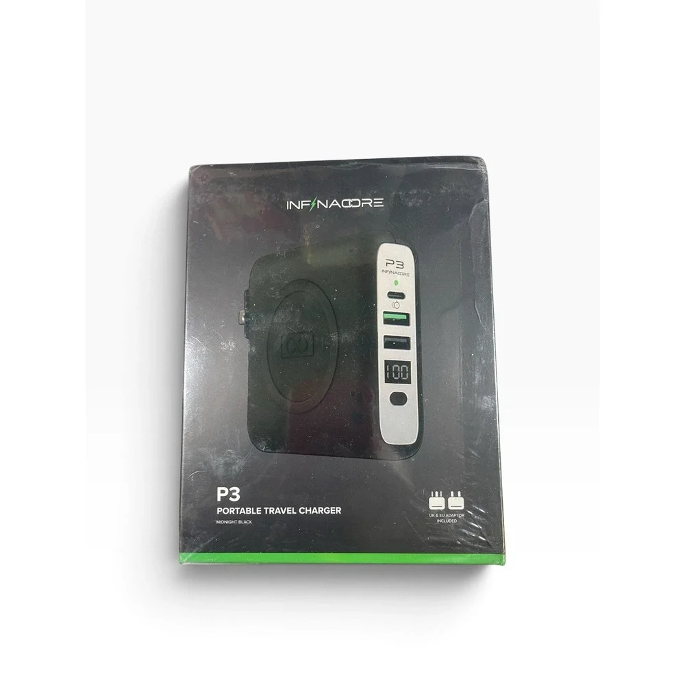 InfinaCore P3 Wireless Travel Portable Charger Bank